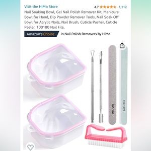 Unopened box - nail set for gel and acrylic nails